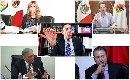 Cinco exgobernadores obtienen embajada o consulado tras renunciar a su partido