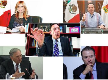 Cinco exgobernadores obtienen embajada o consulado tras renunciar a su partido