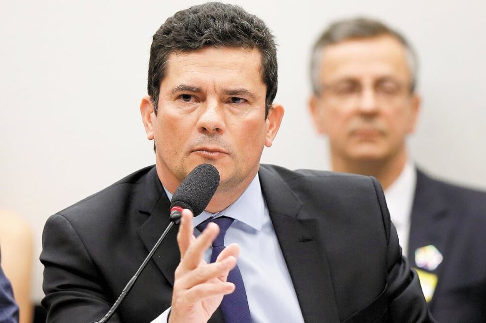 Funcionario. Sergio Moro, ministro de Justicia, el pasado 2 de julio en Brasilia. Foto/ADRIANO MACHADO. REUTERS