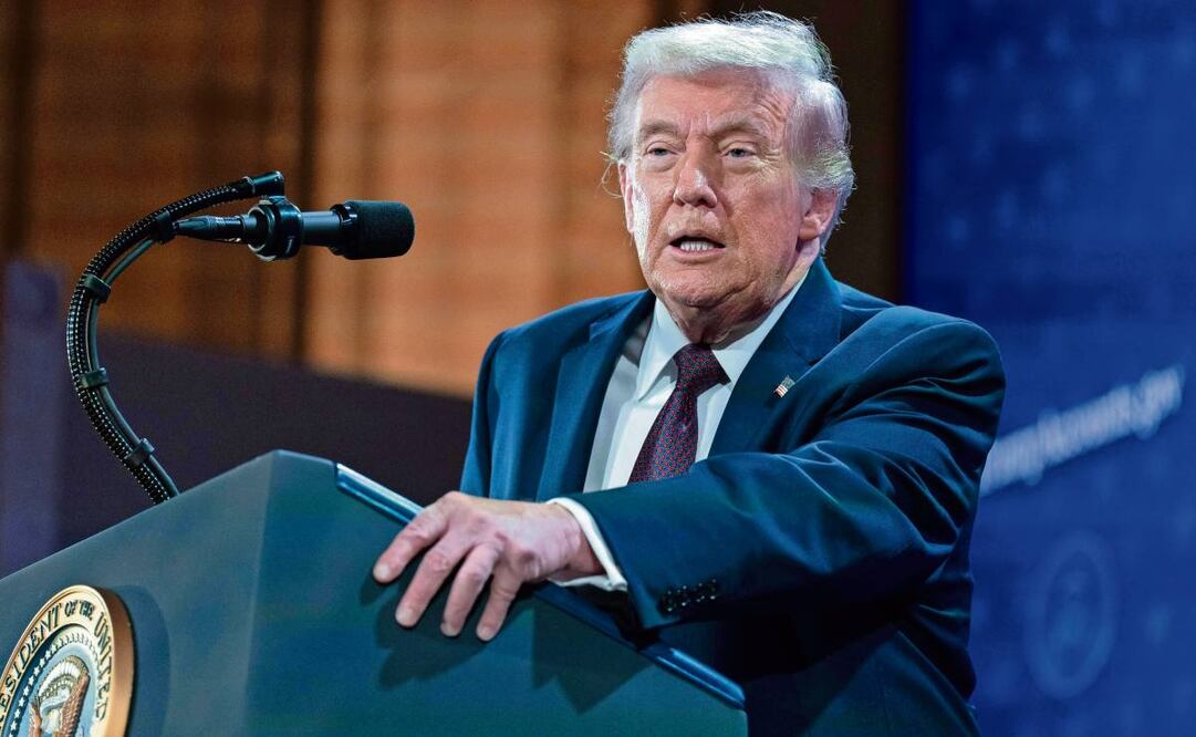 El presidente Donald Trump en Washington. Foto: AP