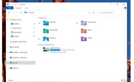 Nuevo diseño para los íconos de Windows 10