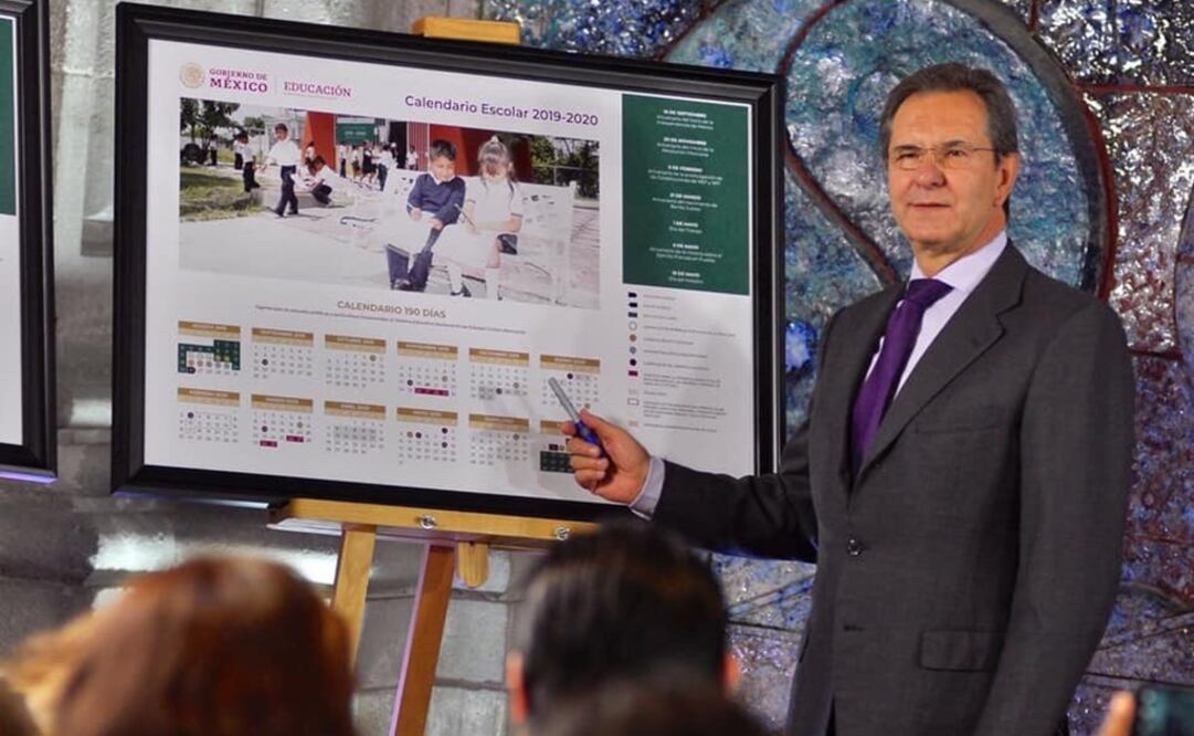 El titular de la SEP, Esteban Moctezuma Barragán. Foto: Especial 