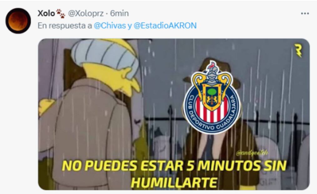 Chivas se salvó de perder contra Querétaro, pero no escapó de los memes