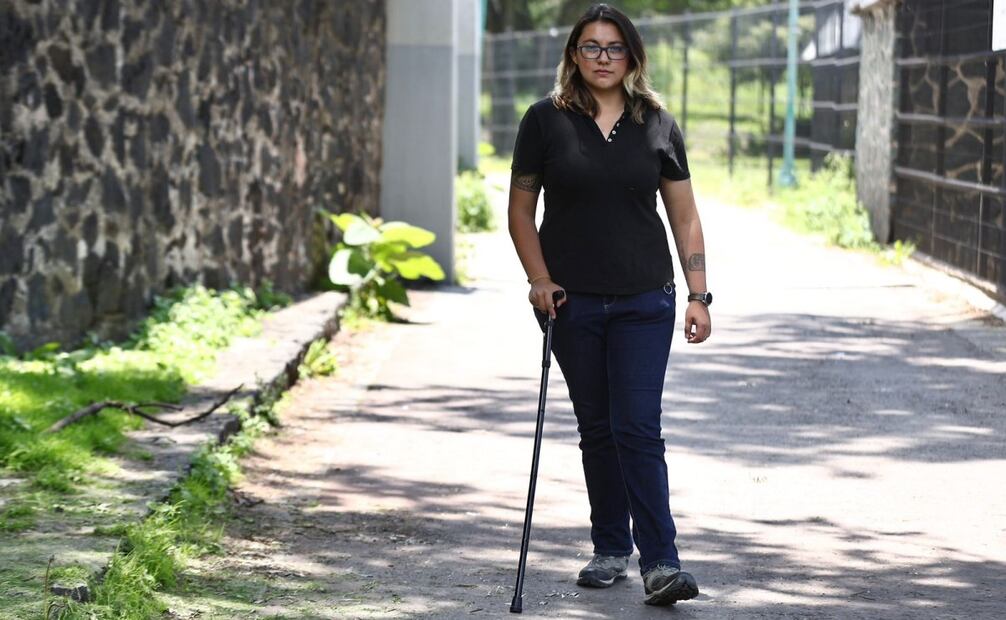 Fátima Neri, arquera de la UNAM, en entrevista para EL UNIVERSAL. | Foto: Berenice Fregoso.