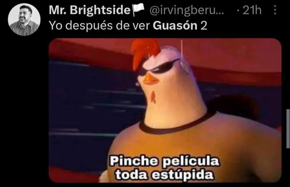 Memes con relación a hechos que tuvieron lugar la tercera semana de octubre.
Imagen: X