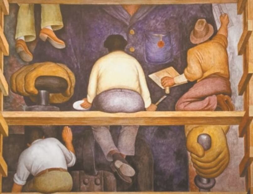 Se desata polémica en San Francisco por este mural de Diego Rivera