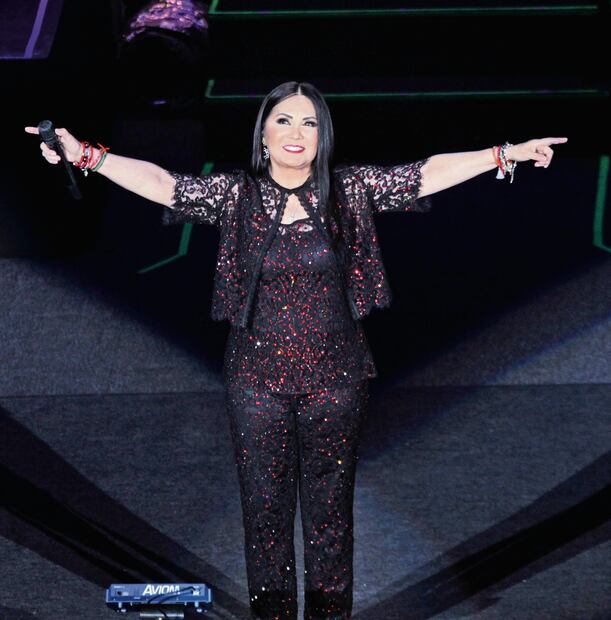 En el cierre de su gira “Por ti para siempre”, en el Auditorio. Foto: Carlos Mejía/EL UNIVERSAL.
