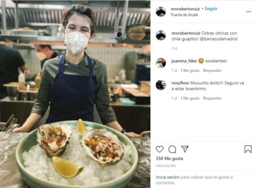 Roberto Ruíz lleva la cocina del Pacífico a España con "Barracuda"