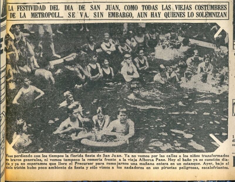 Las extintas albercas que estaban en la colonia Juárez 