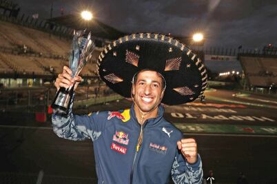 Ricciardo: el tercer lugar en la oscuridad