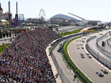 Peligra hegemonía de Mercedes en el GP de Rusia