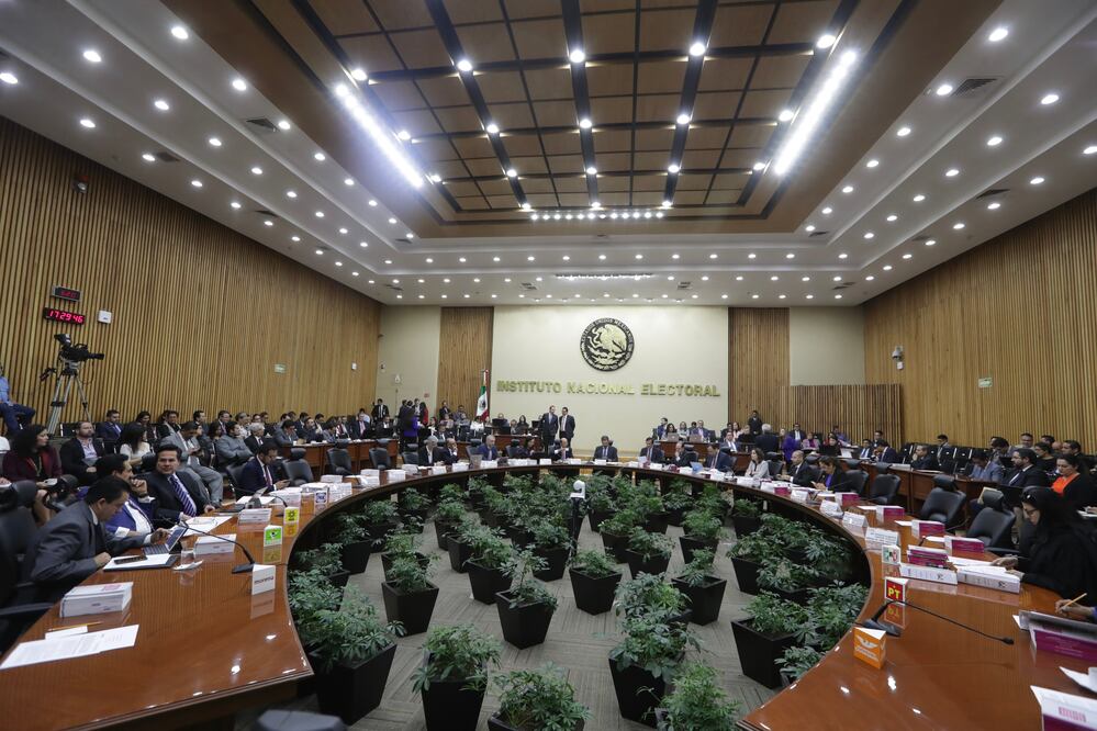Sesión del Instituto Nacional Electoral (Foto: ARCHIVO. EL UNIVERSAL)