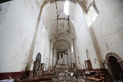 Destrucción en la Ruta de los Conventos 