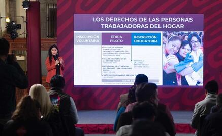 Luisa María Alcalde asegura que más de 53 mil trabajadores del hogar están asegurados en el IMSS