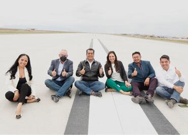 Aeropuerto Felipe Ángeles convence a diputada priista; "va a ser mucho más barato volar desde aquí"