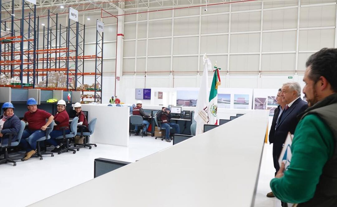 Operadores de la Megafarmacia del Bienestar recibirán llamadas de los derechohabientes. Foto: Presidencia