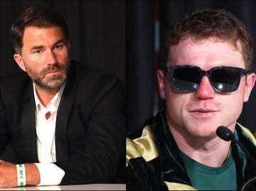Canelo Álvarez no tiene lealtad; Eddie Hearn respalda a Oscar de la Hoya