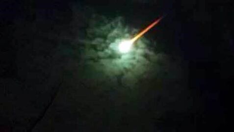 La misteriosa luz verde que surcó el cielo argentino