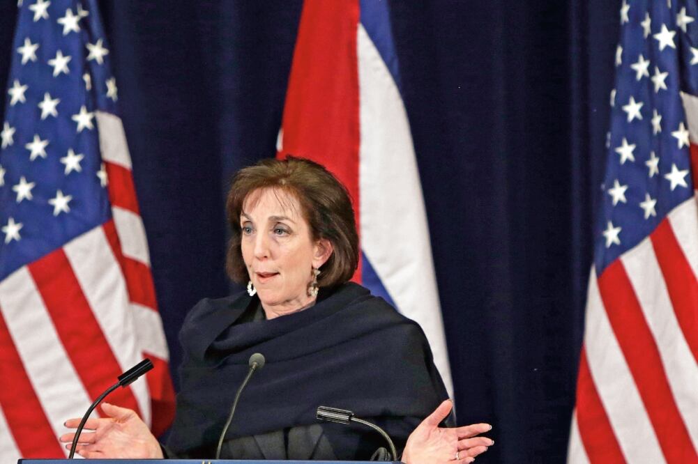 Roberta Jacobson ocupaba desde 2012 el puesto de secretaria adjunta para el Hemisferio Occidental del Departamento de Estado (ARCHIVO EL UNIVERSAL)