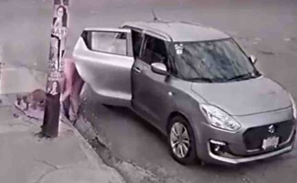 VIDEO: Abandonan a lomito la noche previa a Navidad en Tlalpan