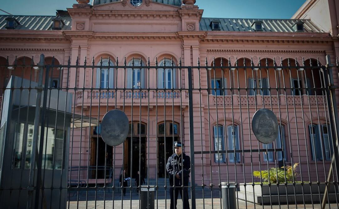 Vista de la Casa Rosada, este lunes, en Buenos Aires (Argentina) (Fotos: EFE)