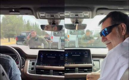 Noroña denuncia uso político de la policía estatal en Durango; señala al gobernador tras ser interceptado en camino a mitin