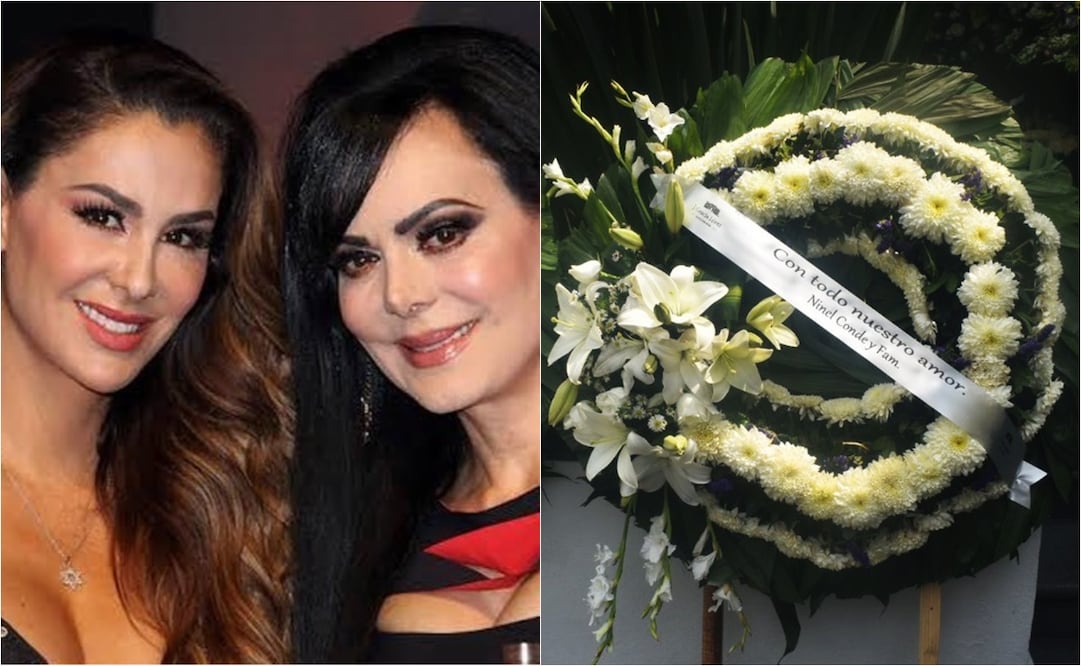 Ninel Conde envió un arreglo de flores a Maribel Guardia, ante la muerte del hijo de la actriz, Julián Figueroa.
Fotos: Instagram y EL UNIVERSAL, Armando Pereda Maldonado