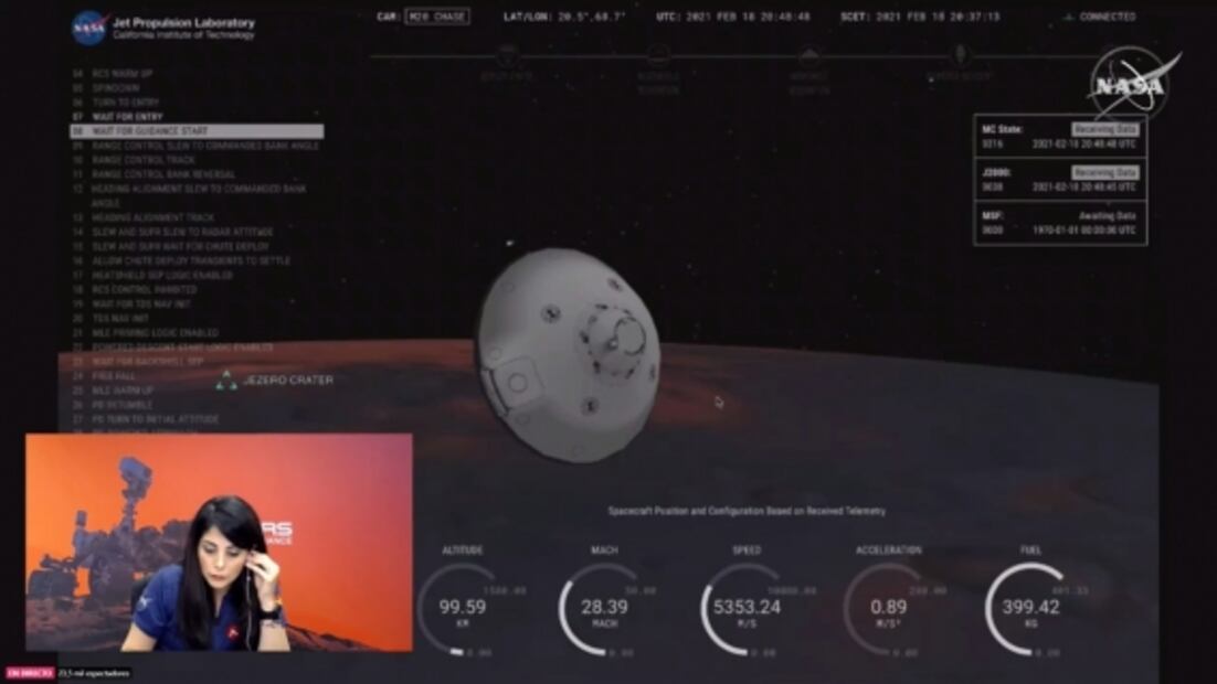 El rover Perseverance de la NASA llega a Marte; comparte su primera imagen
