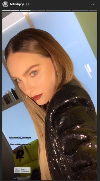 Belinda impacta en redes sociales con escote