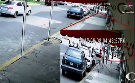 Video captó momento en que Valeria subió a combi