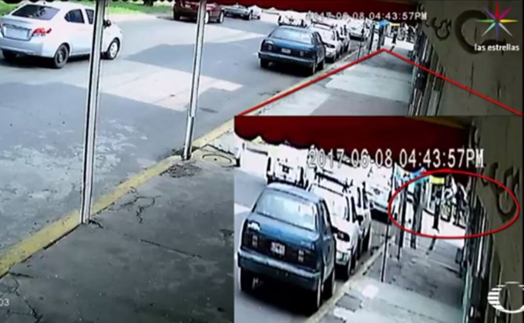 Video captó momento en que Valeria subió a combi