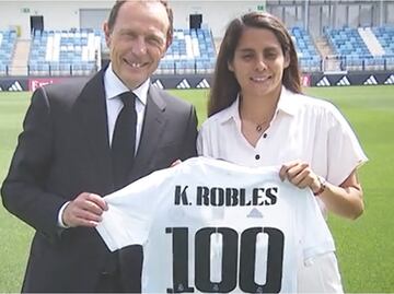 Kenti Robles alcanza los 100 partidos con el Real Madrid
