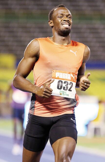 Usain no tuvo una gran temporada, por lo que existen dudas (GILBERT BELLAMY. REUTERS)