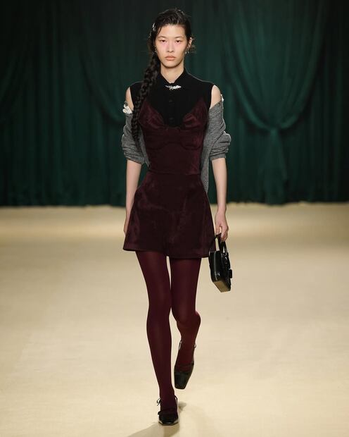 Medias vino. Foto: Instagram @shushu__tong