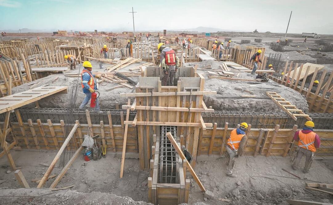Una de las tareas asignadas por el Presidente a las Fuerzas Armadas es la construcción del AIFA. Foto: ARCHIVO EL UNIVERSAL