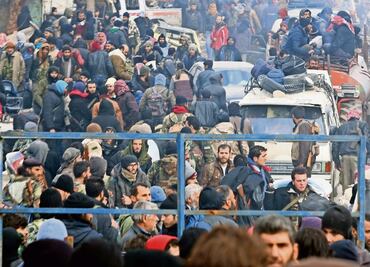 Suspenden evacuación de Aleppo, tras violencia