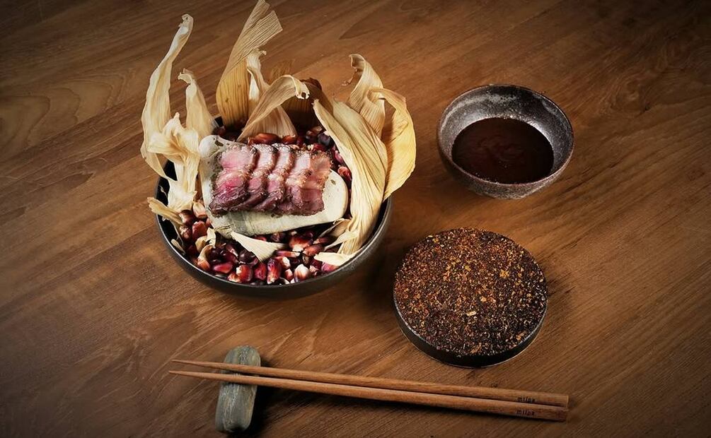 Milpa, restaurante mexicano con estrella Michelin en Japón. Foto: Instagram