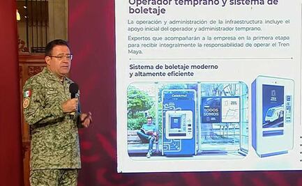 Sedena garantiza que el 1 de diciembre inicia operaciones el Tren Maya, en los 5 años del gobierno de AMLO