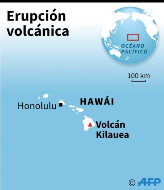 El volcán Kilauea, la ardiente morada de una diosa que desató alarma en Hawai