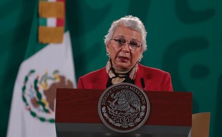 Rechaza Sánchez Cordero que AMLO haya sido vacunado contra el Covid