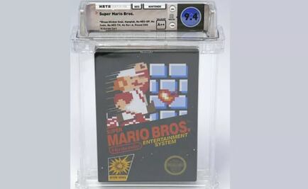 Pagan más de cien mil dólares por videojuego de Mario Bros