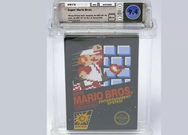 Pagan más de cien mil dólares por videojuego de Mario Bros