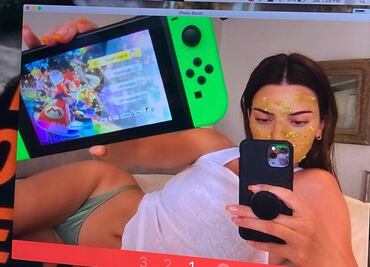 Kendall Jenner sobrevive la cuarentena jugando videojuegos y en ropa interior