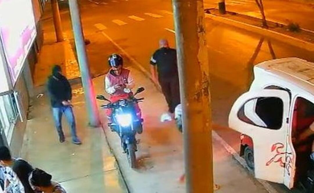 Delincuente mató a su cómplice durante asalto en Huaura cuando forcejeaba con la víctima.  Foto: Tomada del video 