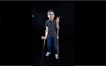 "Nos tienen que incluir más", dice el niño Julián Aguilar Tello, protagonista de "Los dos hemisferios de Lucca"