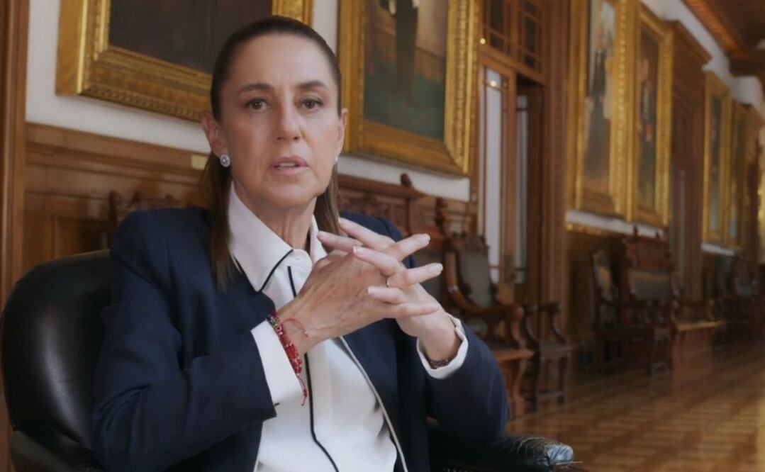Claudia Sheinbaum presenta documental a un año de gobierno. Foto: Captura de video