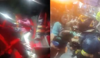 Incendio en establecimiento de Iztacalco provoca movilización de emergencia; rescatan a adulto mayor y animales