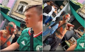 Hombre con cuchillo persigue a streamer alemán en la CDMX; "me está grabando" reclama al extranjero