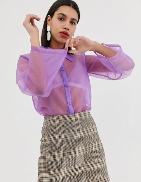 Alerta tendencia: las transparencias son perfectas para lucir esta temporada