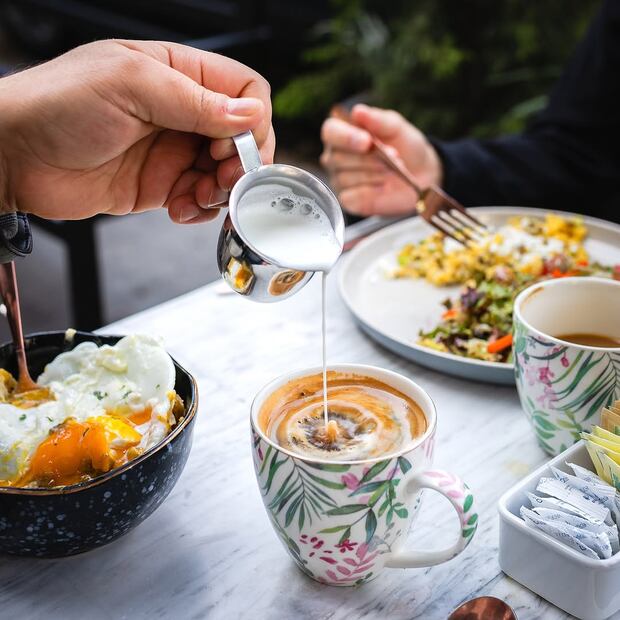Desayuno en Gran Café Victoria. Foto: Cortesía